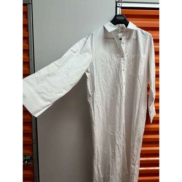 THE FRANKIE SHOP - Cala Shirt Dress / White / XS-S - Picture 7 of 9